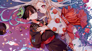 Charming Nene And Hanako Kun Desktop Wallpaper