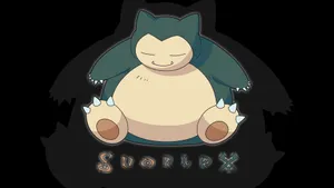 Charming Snorlax Art Wallpaper