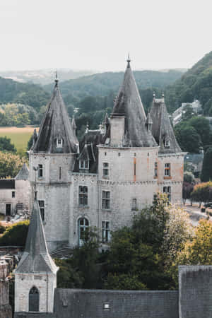 Chateau De Gaillon Built In Middle Ages Wallpaper