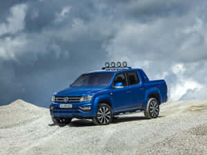 Check Out This Amazing Low Truck From Renowned Automotive Manufacturer Wallpaper