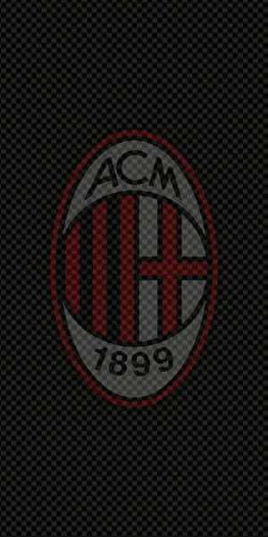 Checkered Ac Milan Wallpaper