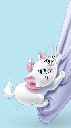 Cheeky Marie Cat Wallpaper