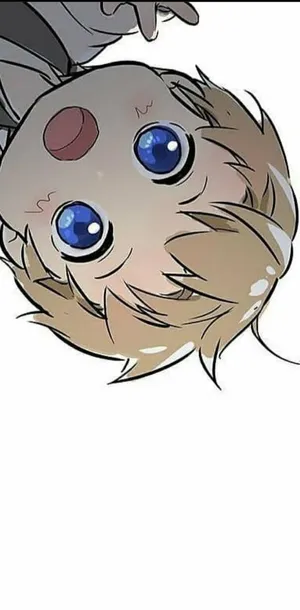 Cheerful Baby Anime Character Wallpaper