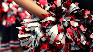 Cheerleading Pom Poms Closeup Wallpaper