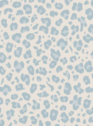 Cheetah Print Pale Gray Wallpaper