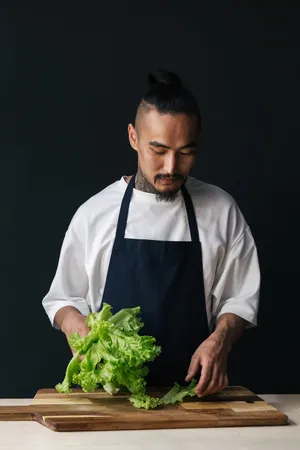 Chef Lettuce Wallpaper