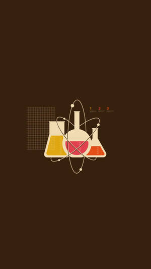 Chemistry Minimalist Iphone Wallpaper