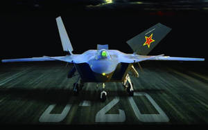 Chengdu J-20 Military Aircraft Desktop Wallpaper
