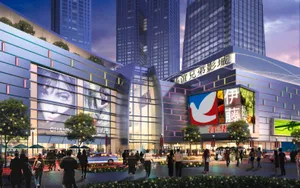 Chengdu Pearl River New Town Wallpaper