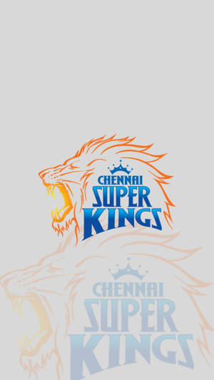 Chennai Super Kings White Lion Wallpaper