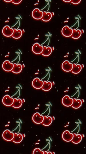 Cherry Trippy Aesthetic Wallpaper