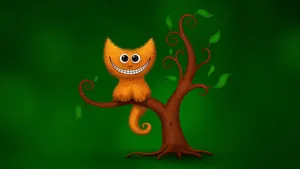 Cheshire Cat Hd Cartoon Wallpaper