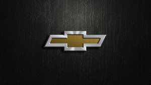 Chevrolet Logo On Wood Background Wallpaper