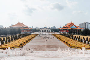 Chiang Kai-shek Memorial Hall Taipei Wallpaper