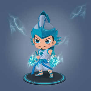Chibi Gatotkaca Thunder Warrior Wallpaper