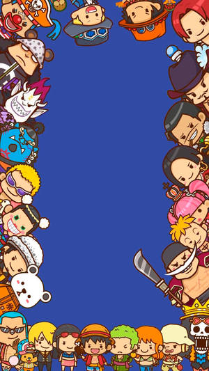 Chibi One Piece Aesthetic Wallpaper
