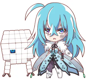 Chibi Songstress Vivy Wallpaper