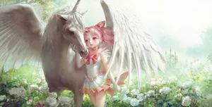 Chibiusa Of Sailor Moon Use The Power Of The Future Wallpaper