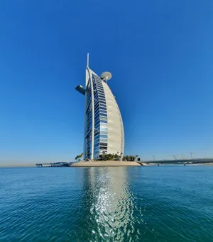 Chic Burj Al Arab Hotel Wallpaper