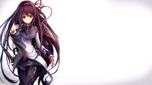 Chic Homura Akemi Simple Anime Wallpaper