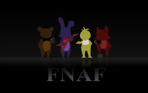 Chica Fnaf Minimalist Art Wallpaper