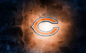 Chicago Bears Glowing C Logo Wallpaper
