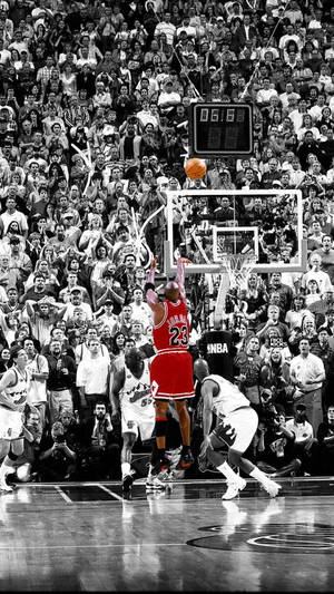 Chicago Bulls Jordan Last Shot Wallpaper