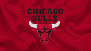 Chicago Bulls Satin Flag Logo Wallpaper