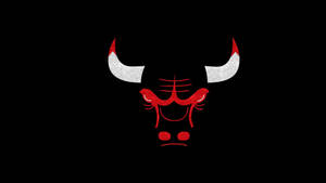 Chicago Bulls Silhouette Vector Art Logo Wallpaper