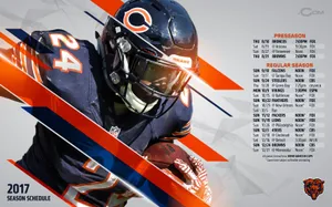 Chicago Sports Bears 2017 Season Schedule Wallpaper