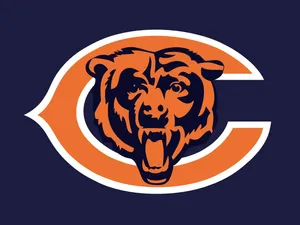 Chicago Sports Chicago Bears Orange Logo Wallpaper