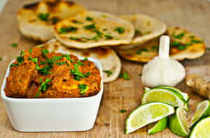 Chicken Tikka Masala Indian Food Wallpaper