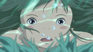 Chihiro Underwater Spirited Away Desktop Wallpaper