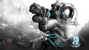 Chilling Mr. Freeze In Action Wallpaper