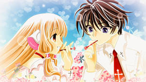 Chobits Bubbles Of Happiness Wallpaper
