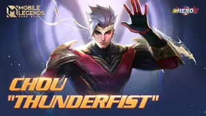 Chou Ml Thunderfist With Text Wallpaper