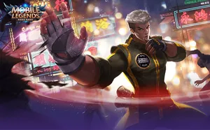 Chou Mobile Legends Grey Hair Wallpaper