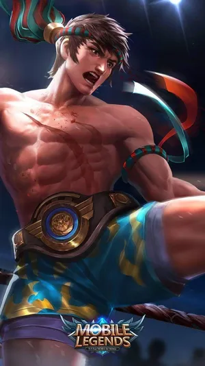 Chou Mobile Legends Huge Scar Wallpaper