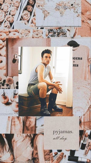 Chris Colfer Aesthetic Wallpaper