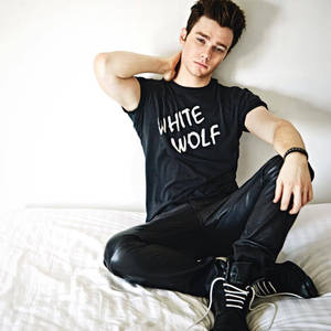 Chris Colfer Notofu Mens Photoshoot Wallpaper