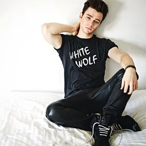 Chris Colfer Notofu Mens Photoshoot Wallpaper