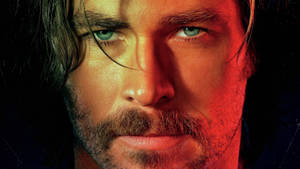 Chris Hemsworth Close-up Portrait Wallpaper