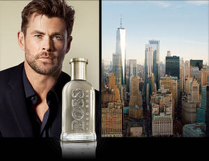 Chris Hemsworth Hugo Boss Model Wallpaper