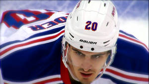 Chris Kreider No 20 Rangers Wallpaper