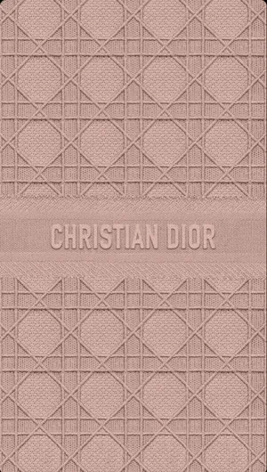 Christian Dior Logo Pattern Wallpaper