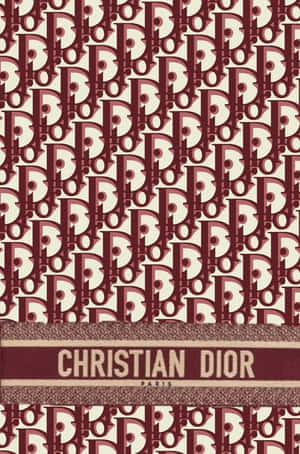 Christian Dior Pattern Background Wallpaper