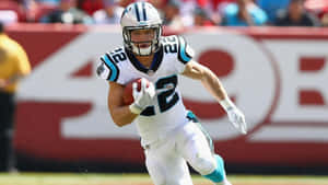 Christian Mccaffrey, All-pro Running Back For The Carolina Panthers Wallpaper