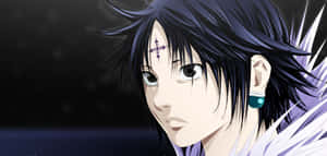 Chrollo Lucilfer Cute Face Wallpaper