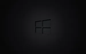 Chrome Windows Logo In Black Wallpaper