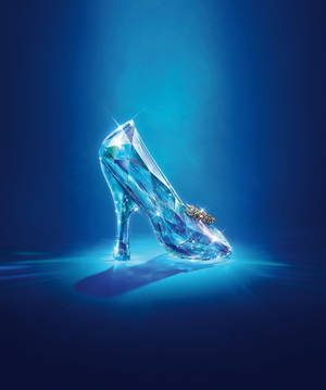 Cinderella's Brilliant Glass Slipper Wallpaper